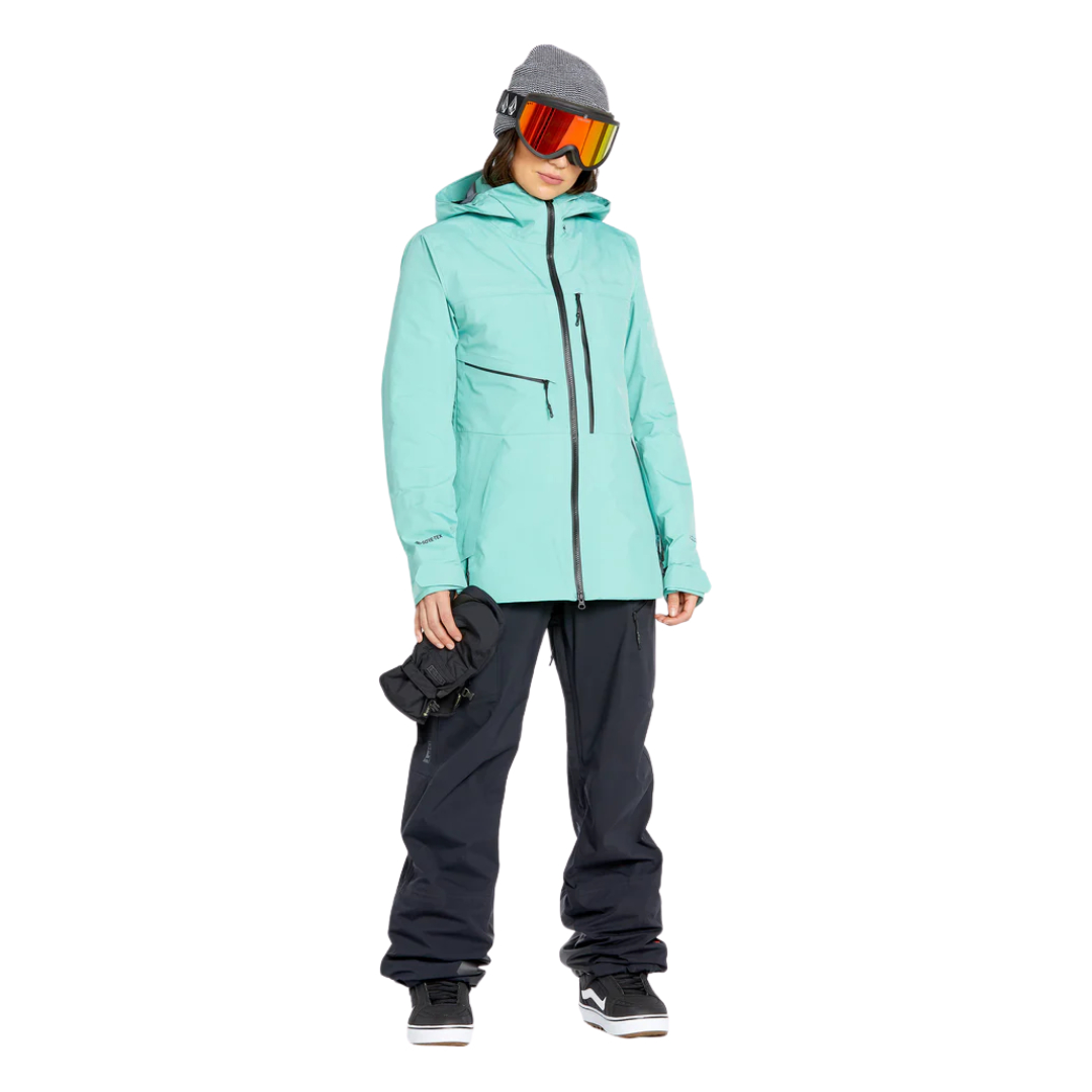 Chaqueta Volcom KOA TDS INF Gore-Tex para mujer - Wasabi