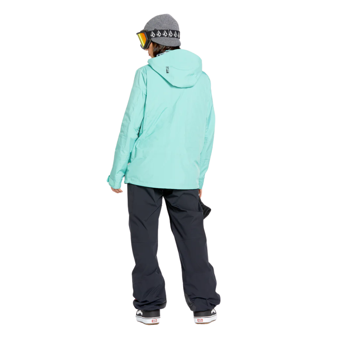 Chaqueta Volcom KOA TDS INF Gore-Tex para mujer - Wasabi