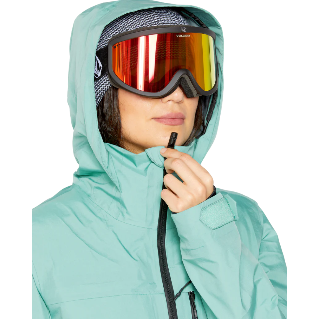 Chaqueta Volcom KOA TDS INF Gore-Tex para mujer - Wasabi