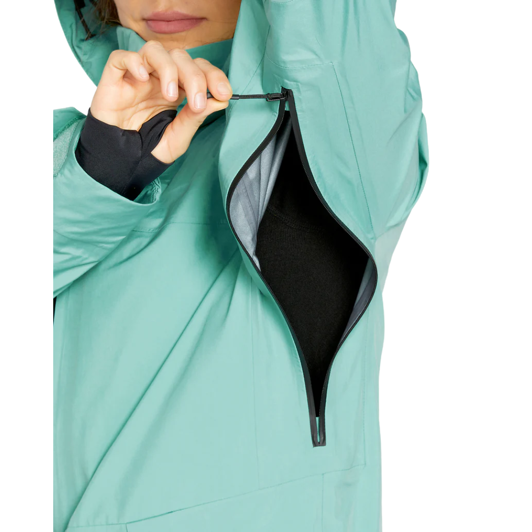 Chaqueta Volcom KOA TDS INF Gore-Tex para mujer - Wasabi