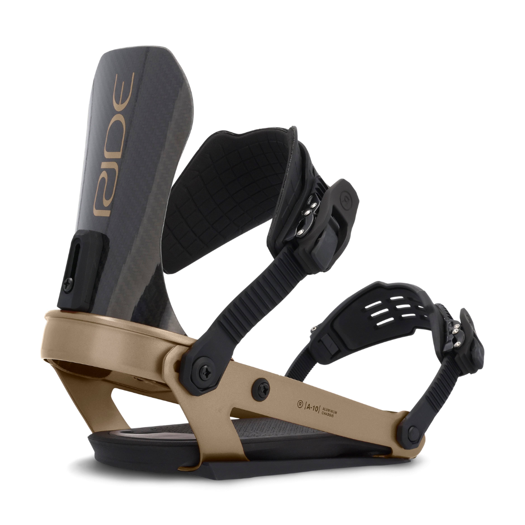 Ride Men's A-10 Snowboard Bindings - Copper