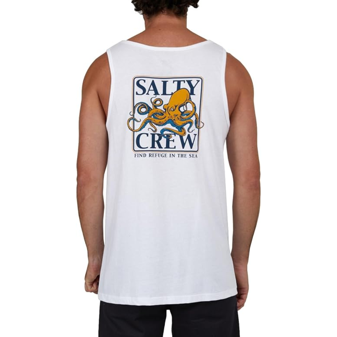 Salty Crew Salty Crew Men's Ink Slinger Tank Charcoal S Mens Sleeveless Shirts