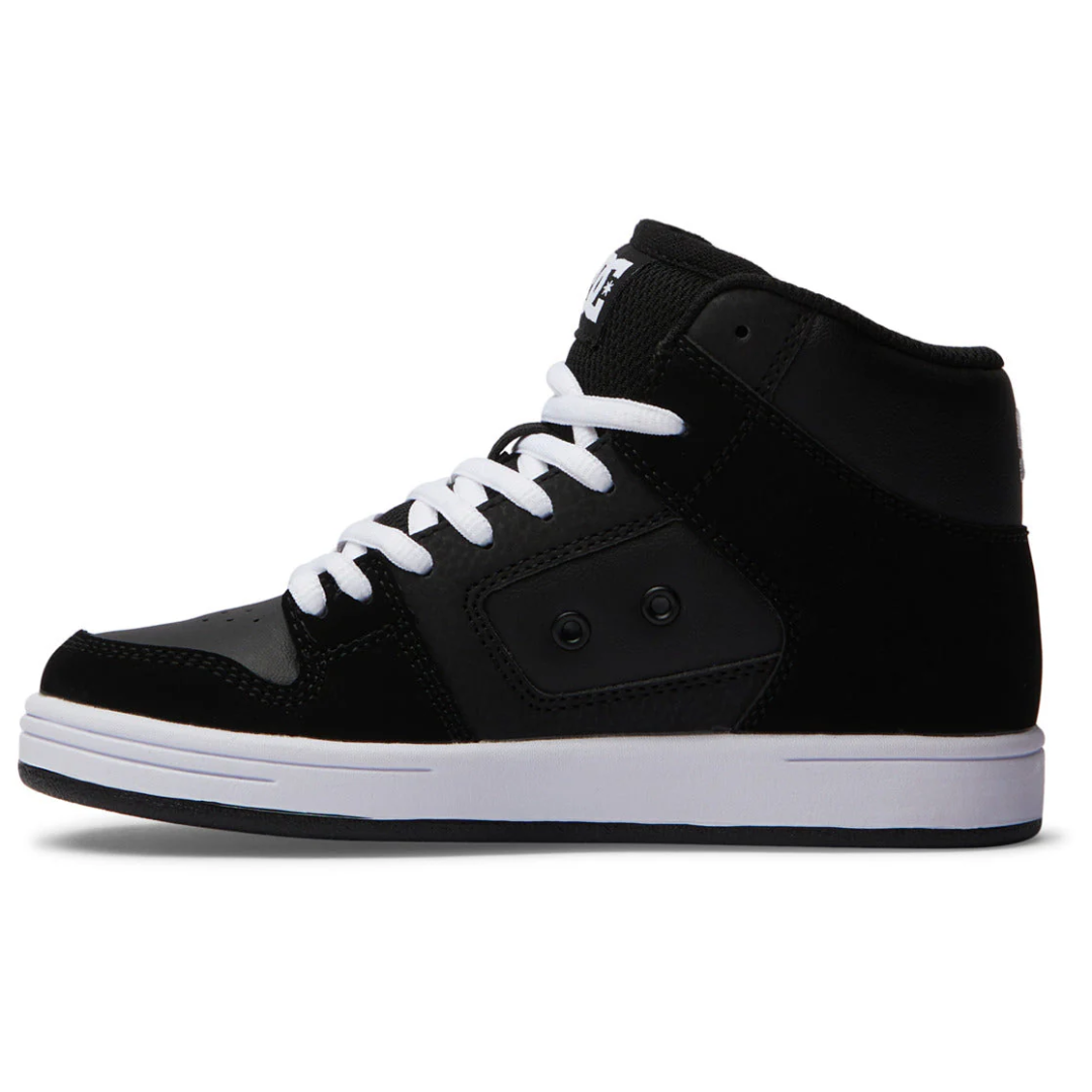 DC Youth Manteca 4 Hi Shoes - Black/Black/White