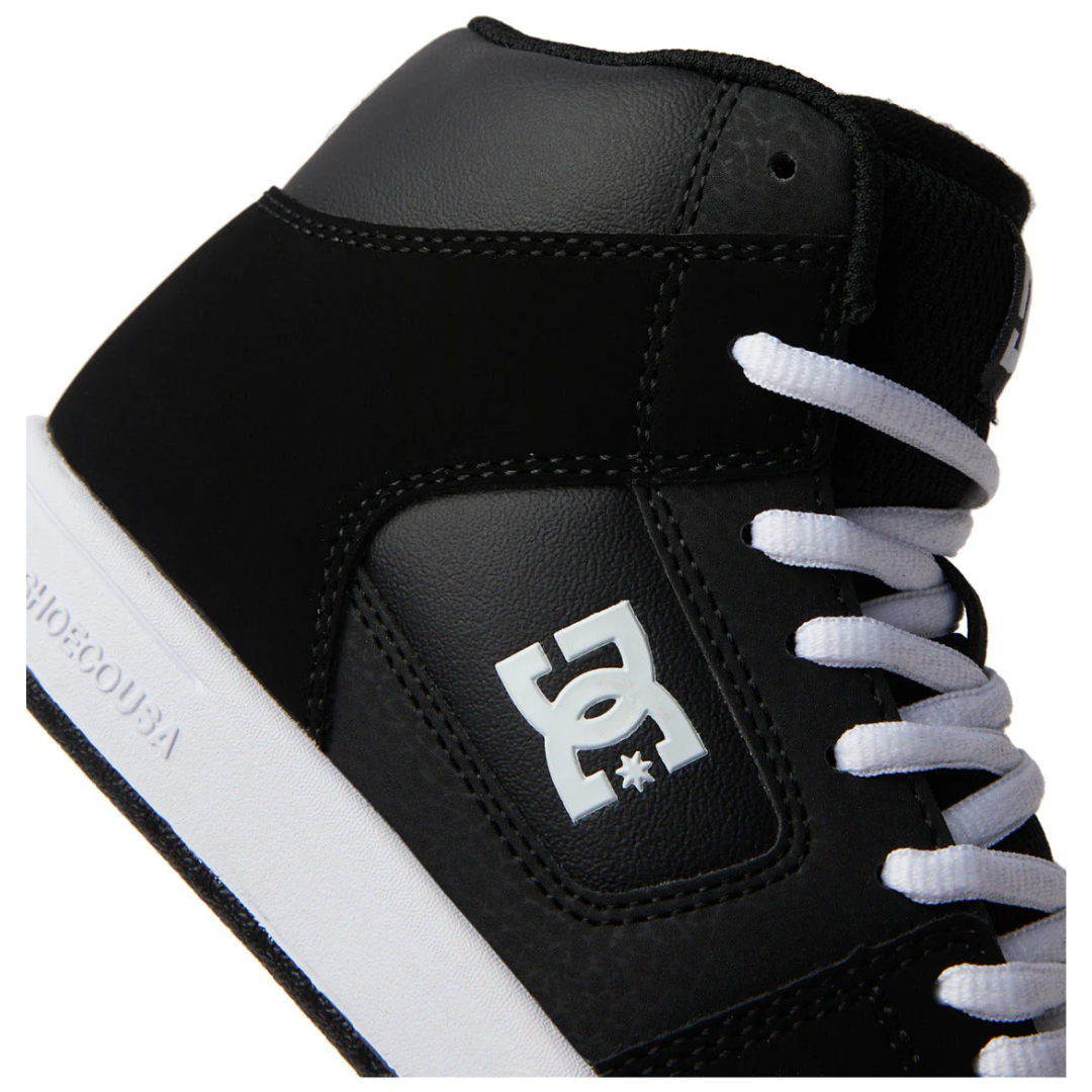 DC Youth Manteca 4 Hi Shoes - Black/Black/White