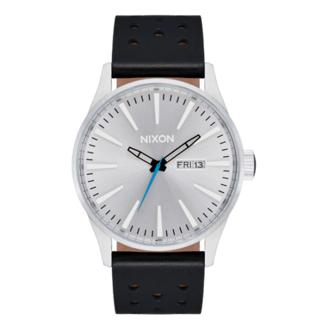 Nixon Nixon Sentry Leather Band Watch Mens Watch Leather Bands