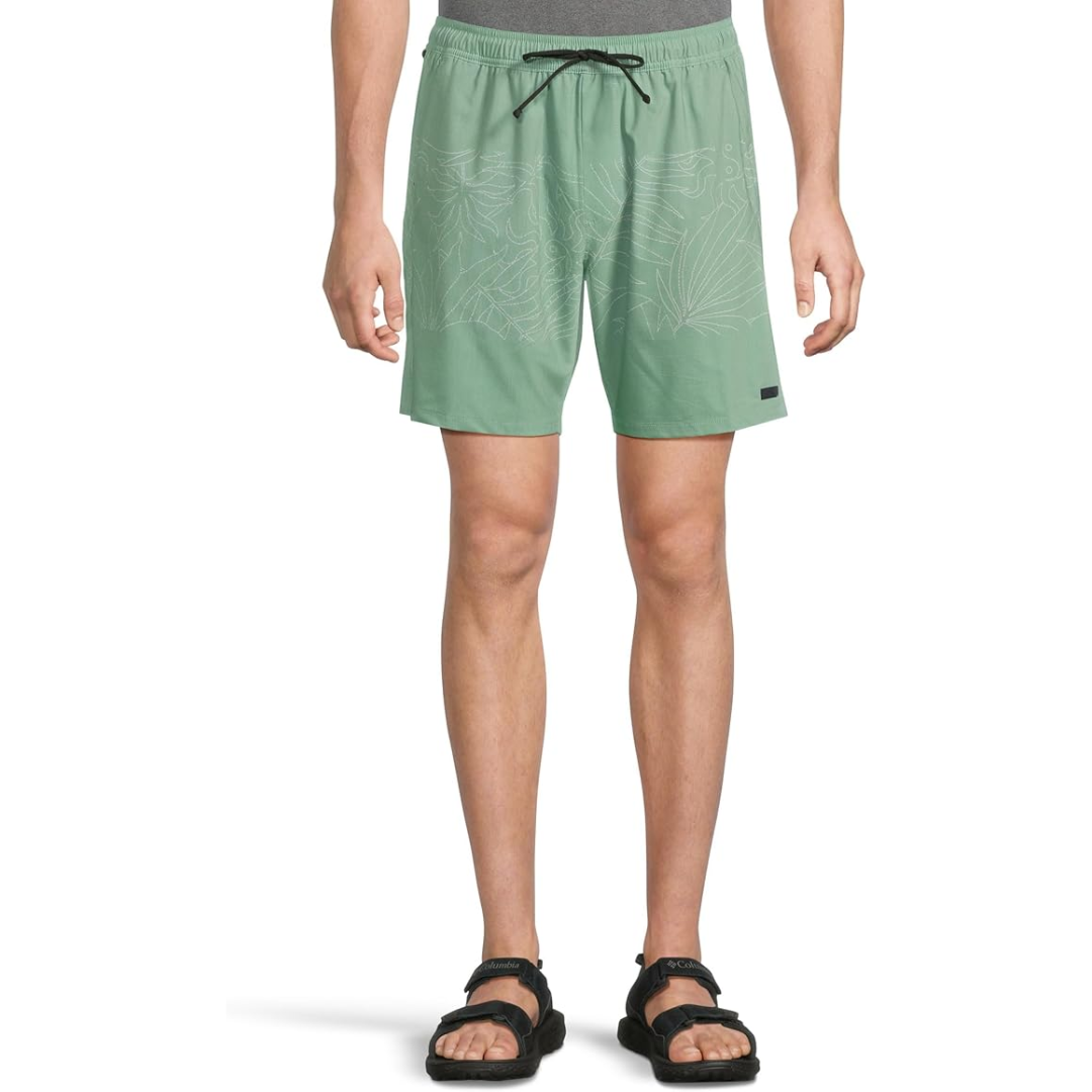 Billabong Billabong Men's Surftrek Transit Elastic Shorts Pewter S Mens Elastic Casual Trunks