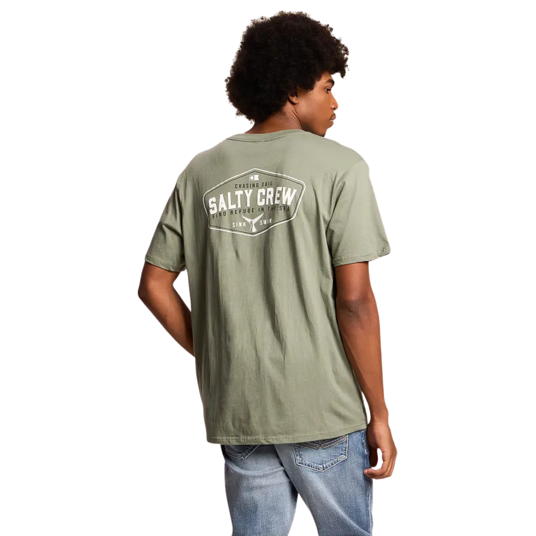Salty Crew Salty Crew Men's Tailfin SS Tee Laurel Wreath M Mens T-Shirts