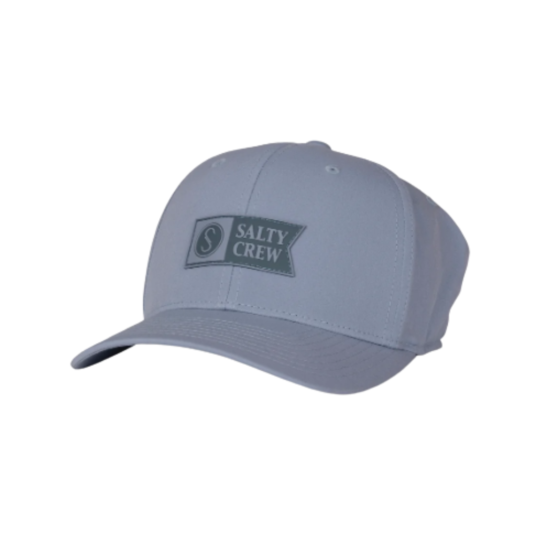 Salty Crew Salty Crew Men's Apex Flexfit 6 Panel Hat Black S/M Mens Hats Curved Brim