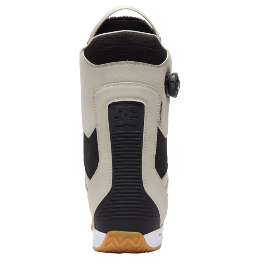 DC Men's Transcend BB2 Boa Snowboard Boots -Off White/Gum