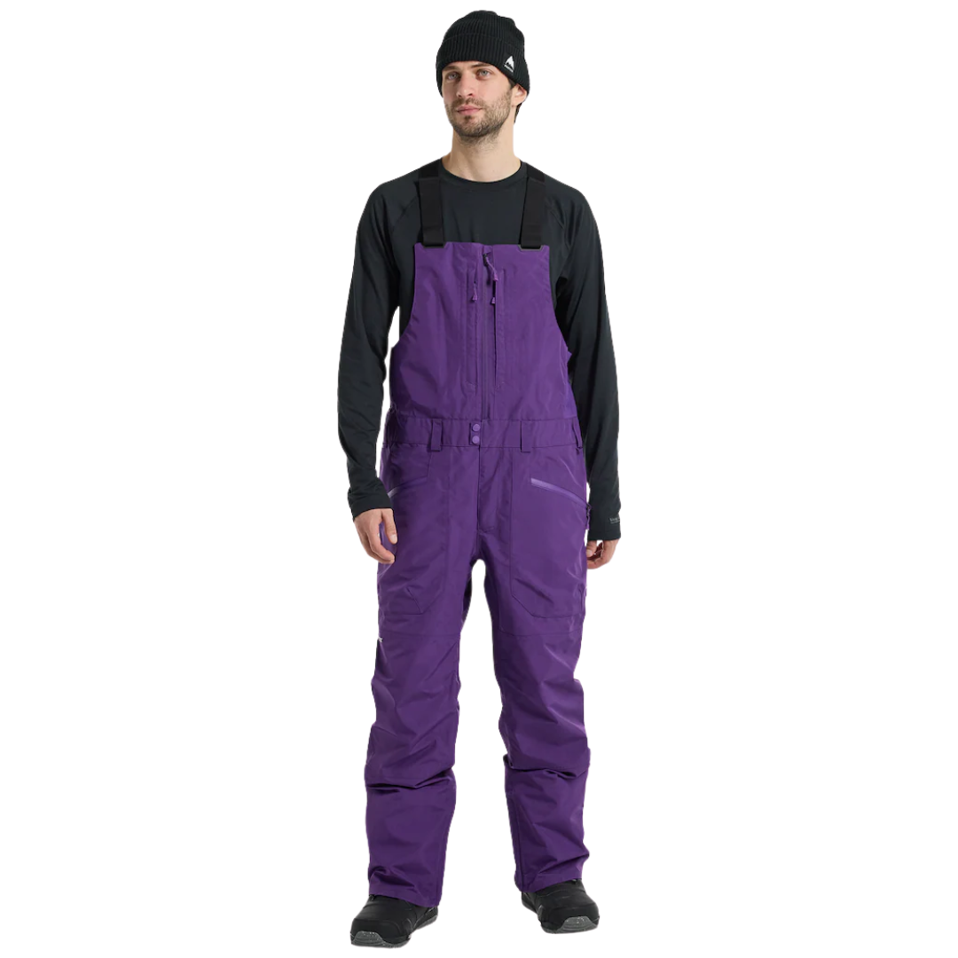 Burton Men's Reserve GORE-TEX Bib Pants- Imperial Purple