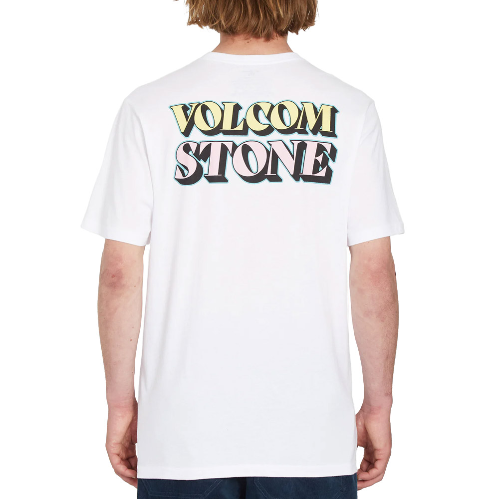 T-shirt à rayures Volcom pour homme