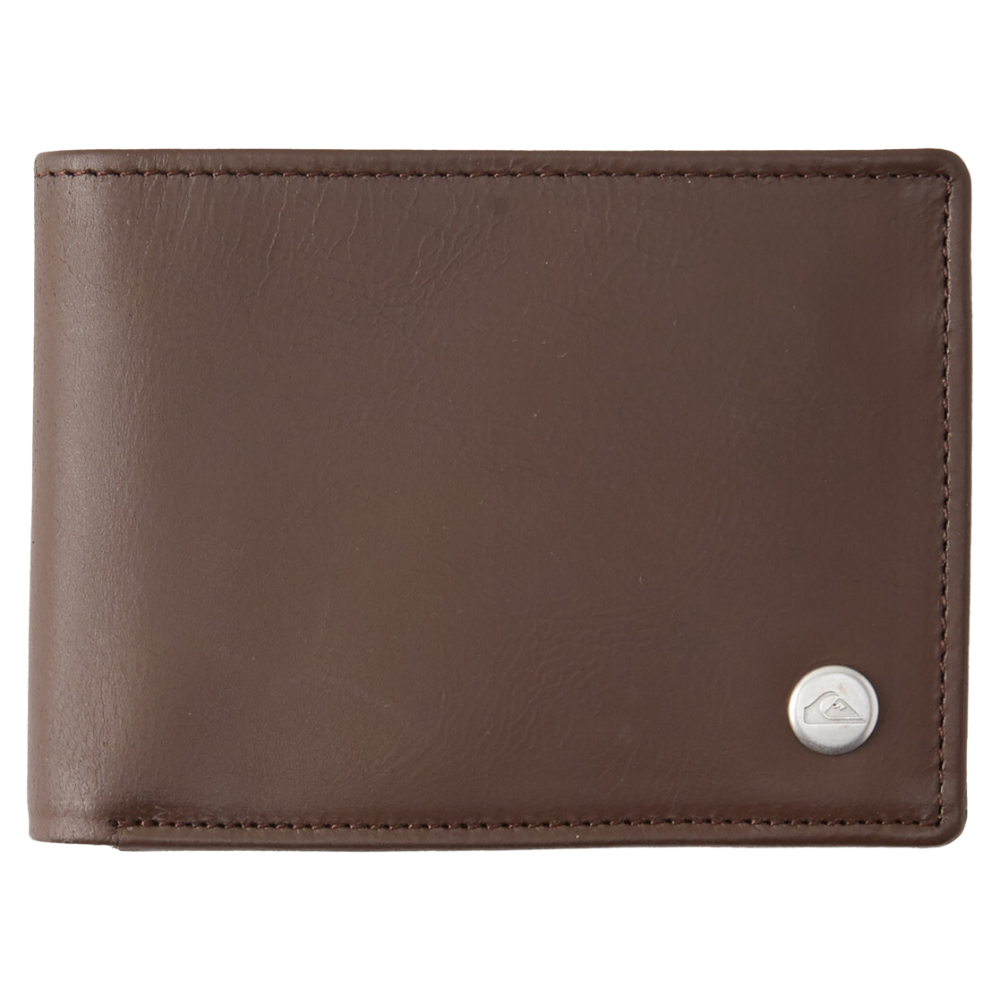 Quiksilver Men's Mac Tri-Fold Leather Wallet