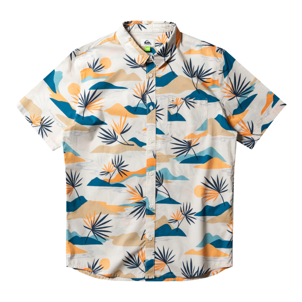 Quiksilver Men's Slow Dazed Short Sleeve Shirt