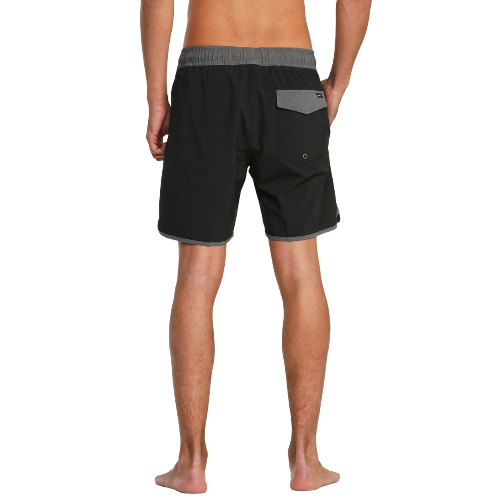 RVCA Men's Eastern Plus Elastic Waist Boardshorts 17"