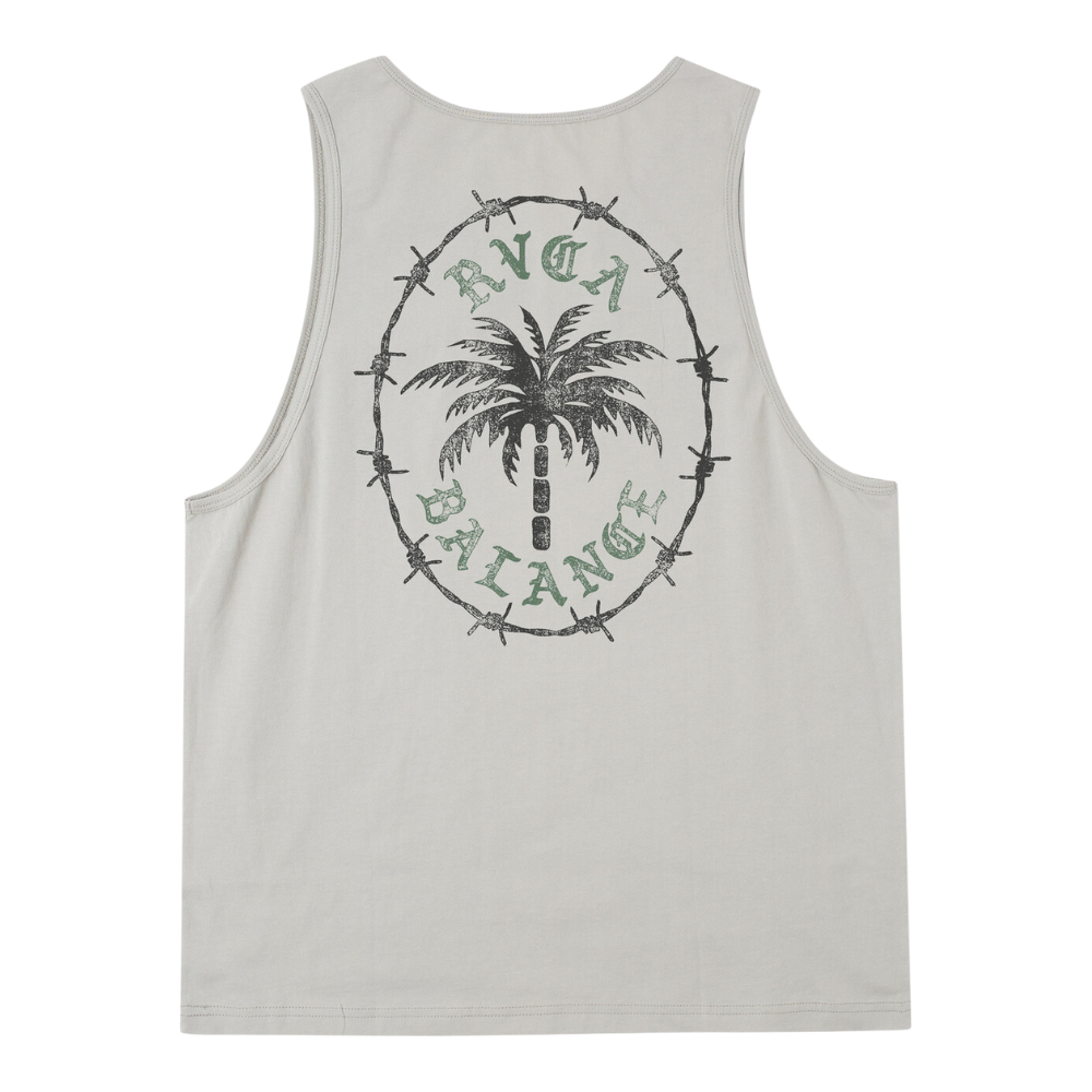 RVCA Men's  Palm Wire Tank