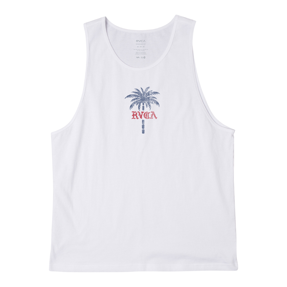 RVCA Men's  Palm Wire Tank