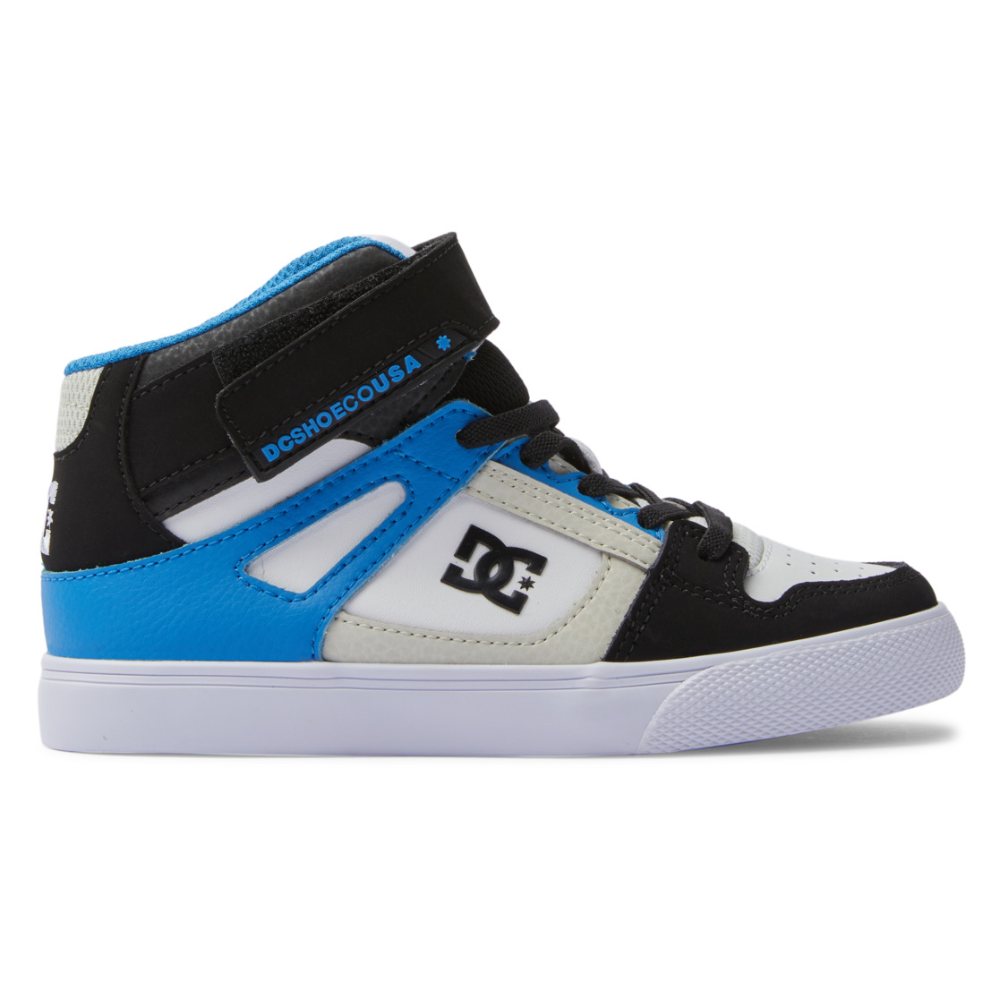 Zapatillas DC Youth Pure High-Top EV - Negro/Azul/Negro