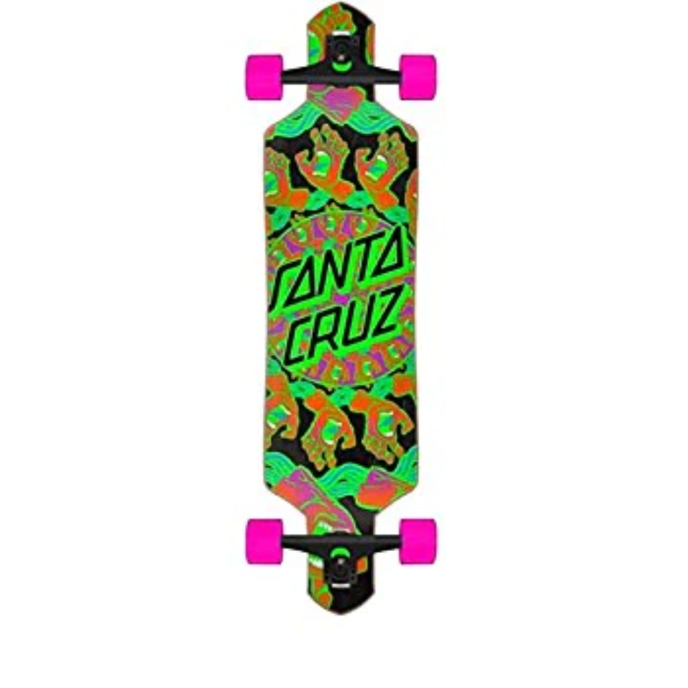 Mano de mandala con caída de Santa Cruz