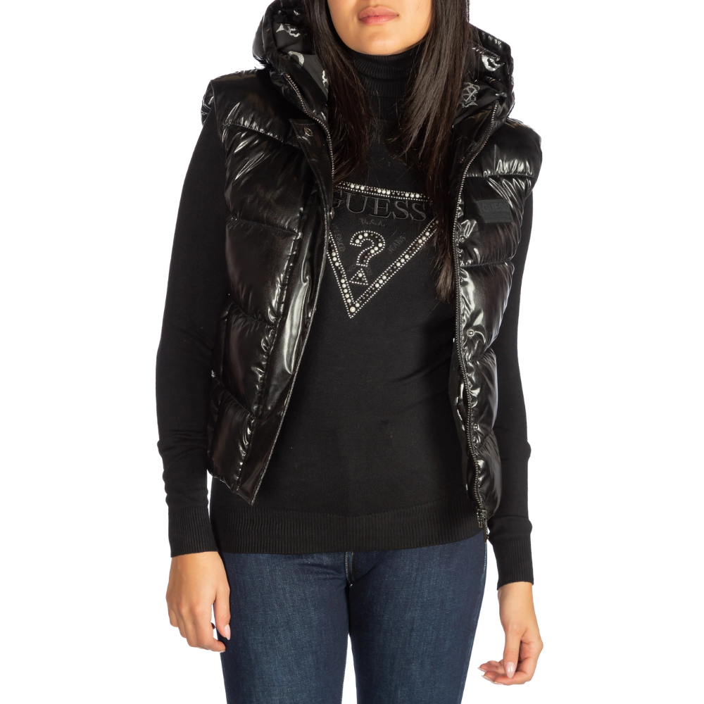 Gilet matelassé en satin Noemi de Guess pour femme