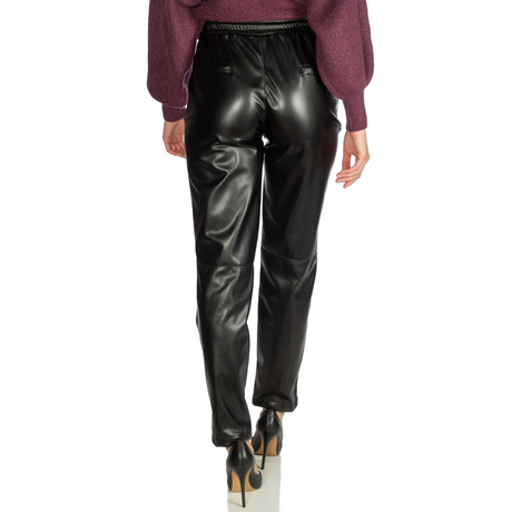 Guess Women's Viola Faux Leather Jogger