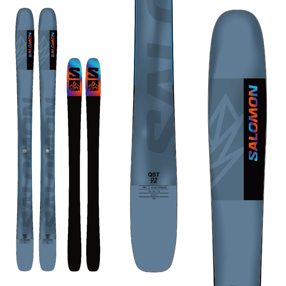 Salomon QST 92 Skis 2024 The Ski Monster