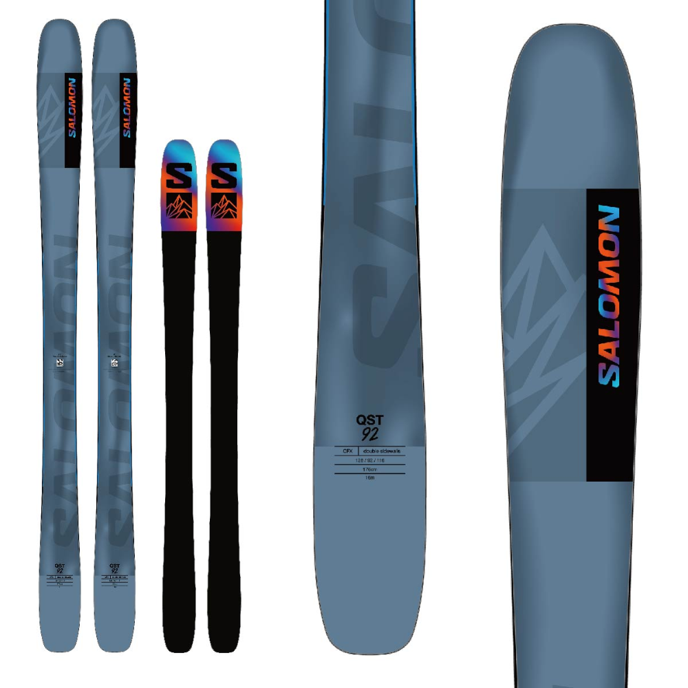 Salomon QST 92 Skis 2025 The Ski Monster