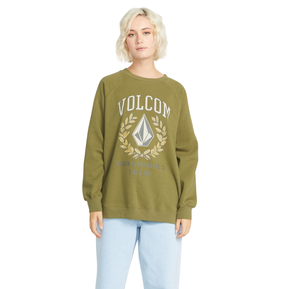 Volcom Women's Stone Magic BF Crew