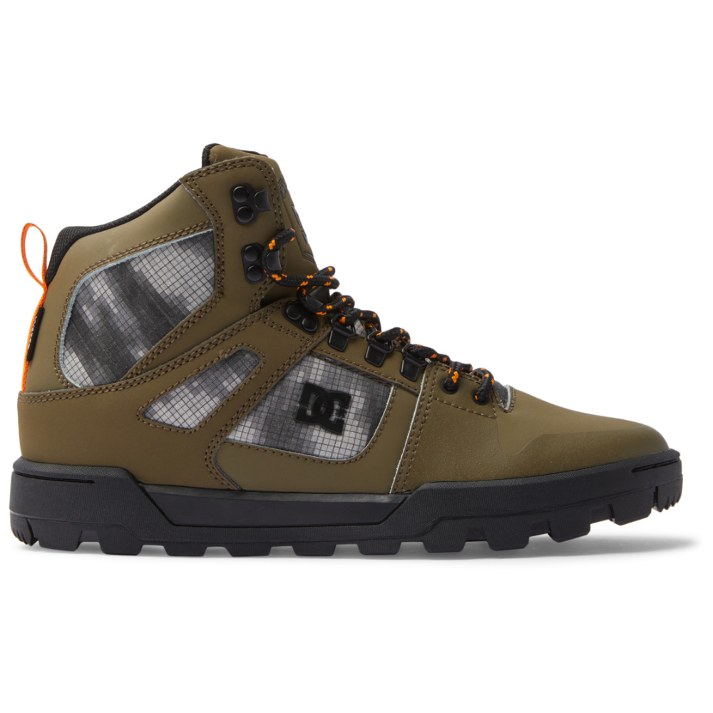 Bottes montantes DC Pure WR pour homme - Olive/Noir