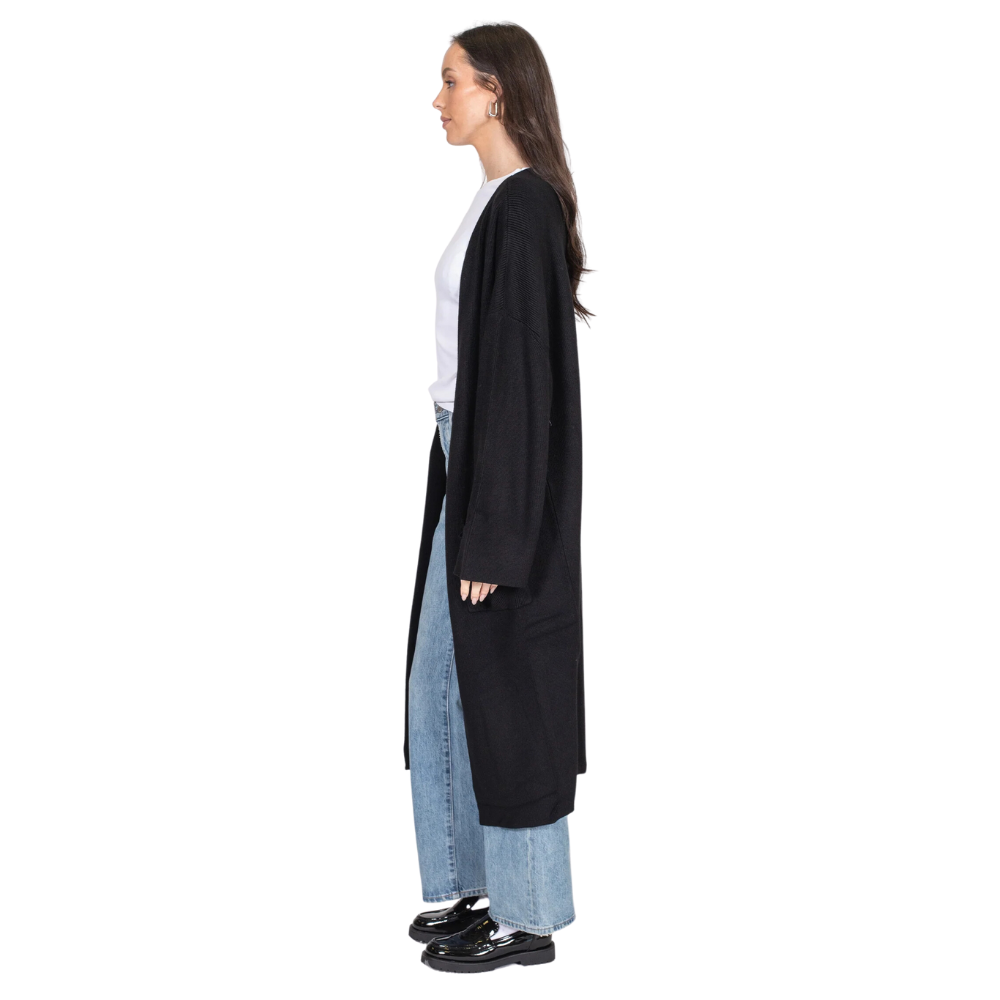 Brunette The Matilda Rib Knit Cardigan