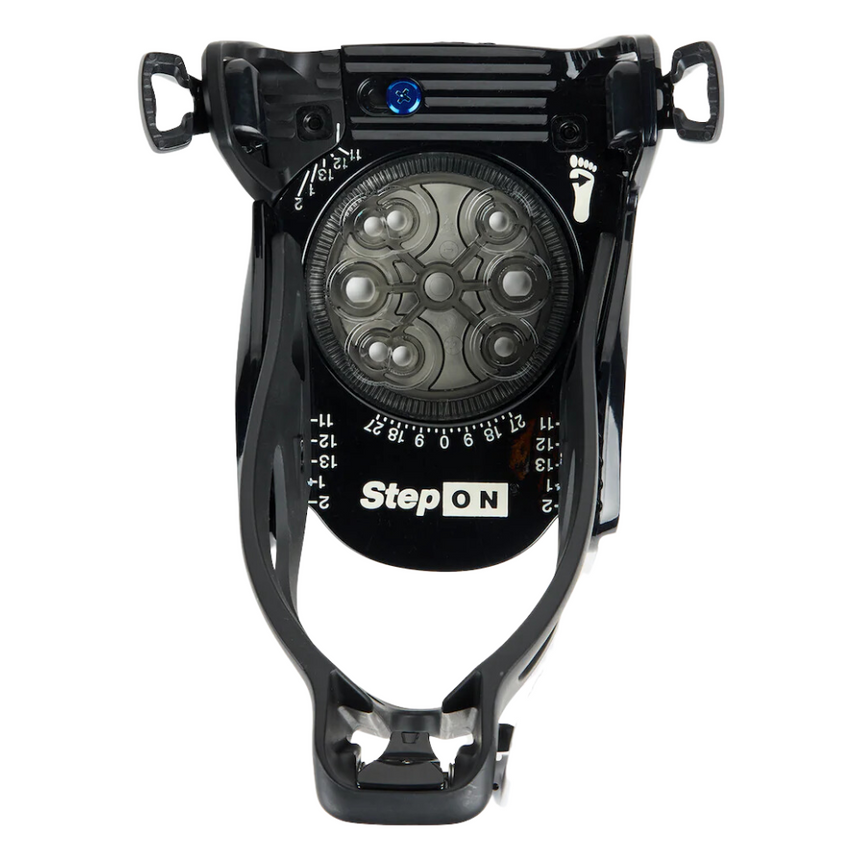 Burton Burton Kids' Step On Grom Snowboard Bindings Black M Youth Boys Snowboard Bindings