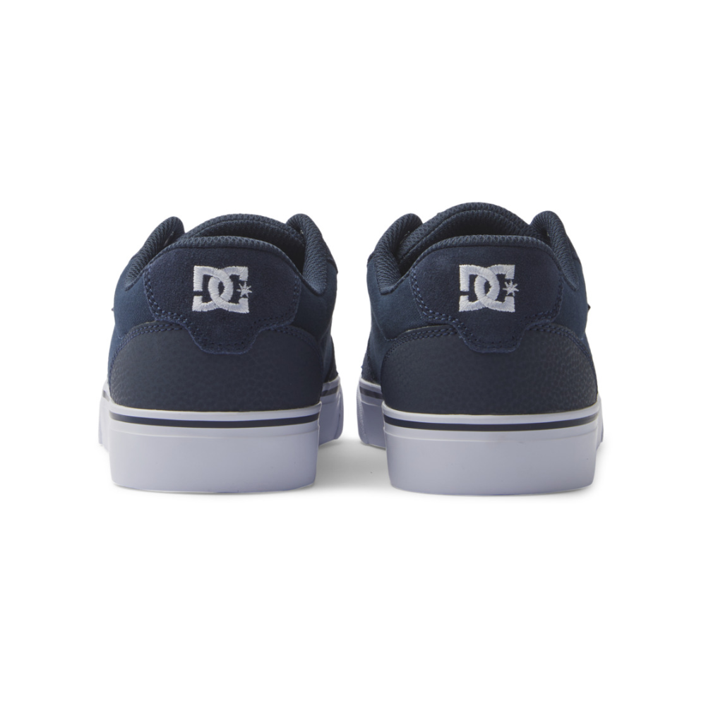 DC Men's Anvil Shoes - Navy/White