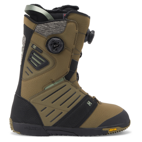 DC Men's Judge Boa Snowboard Boots - Dark Olive