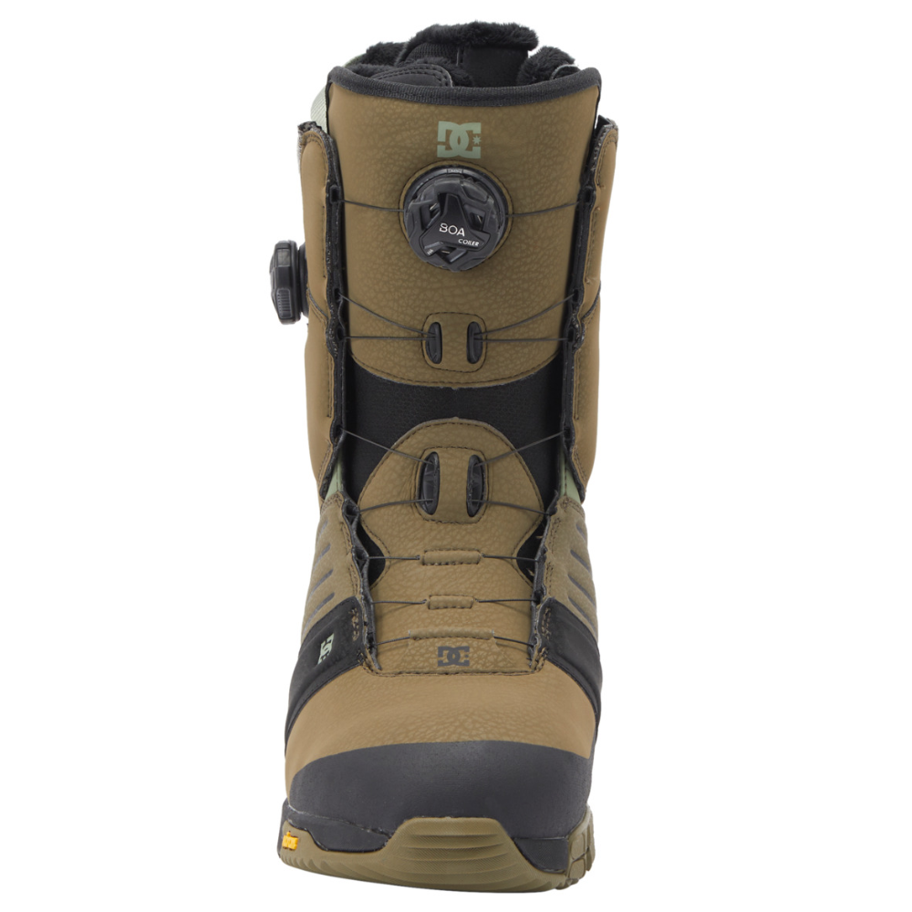 Bottes de snowboard DC Judge Boa pour homme - Olive foncé