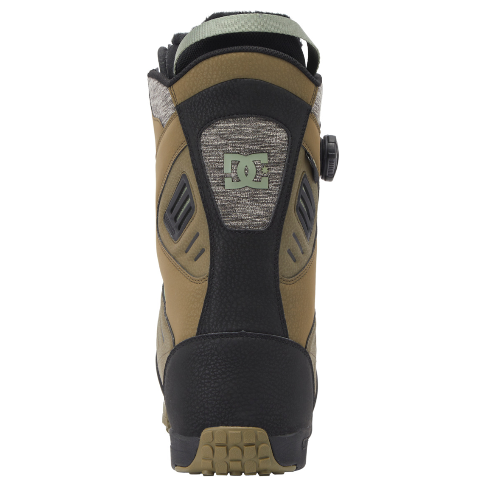 Bottes de snowboard DC Judge Boa pour homme - Olive foncé