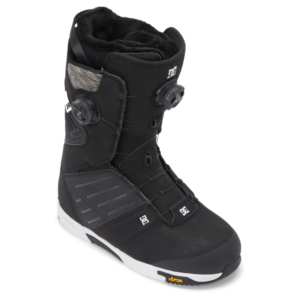 DC DC Men's Judge Boa Snowboard Boots - Black/White Black/White 10 Mens Boa Snowboard Boots 6 to 15 US Mens size