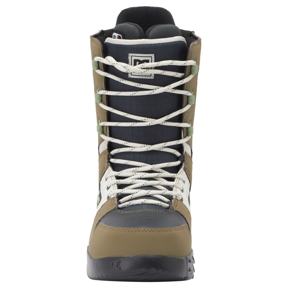 Bottes de snowboard DC Phase pour homme – Vert armée