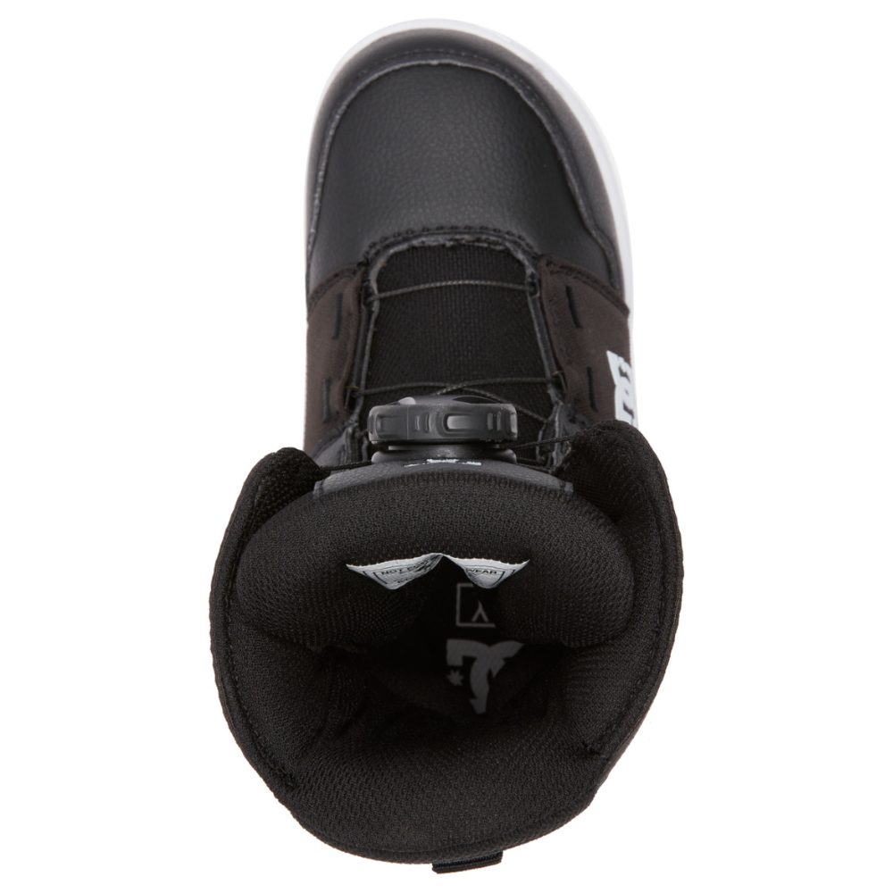 Bottes de snowboard DC Kids Scout Boa - Noir/Blanc