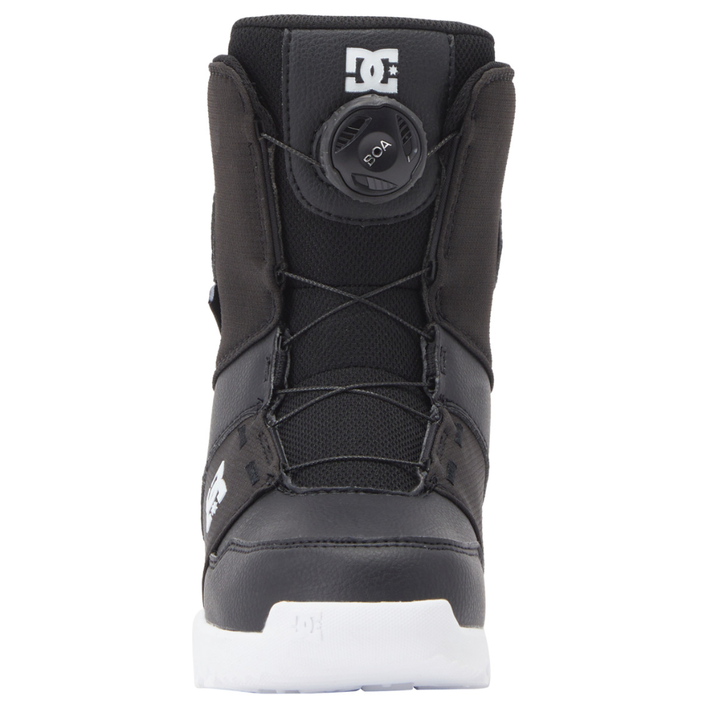 Bottes de snowboard DC Kids Scout Boa - Noir/Blanc