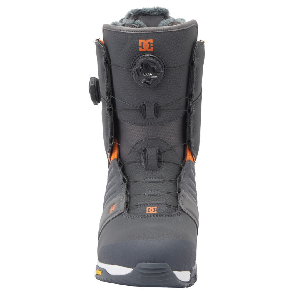 DC Men's Judge Boa Snowboard Boots - Grey/Grey/Orange