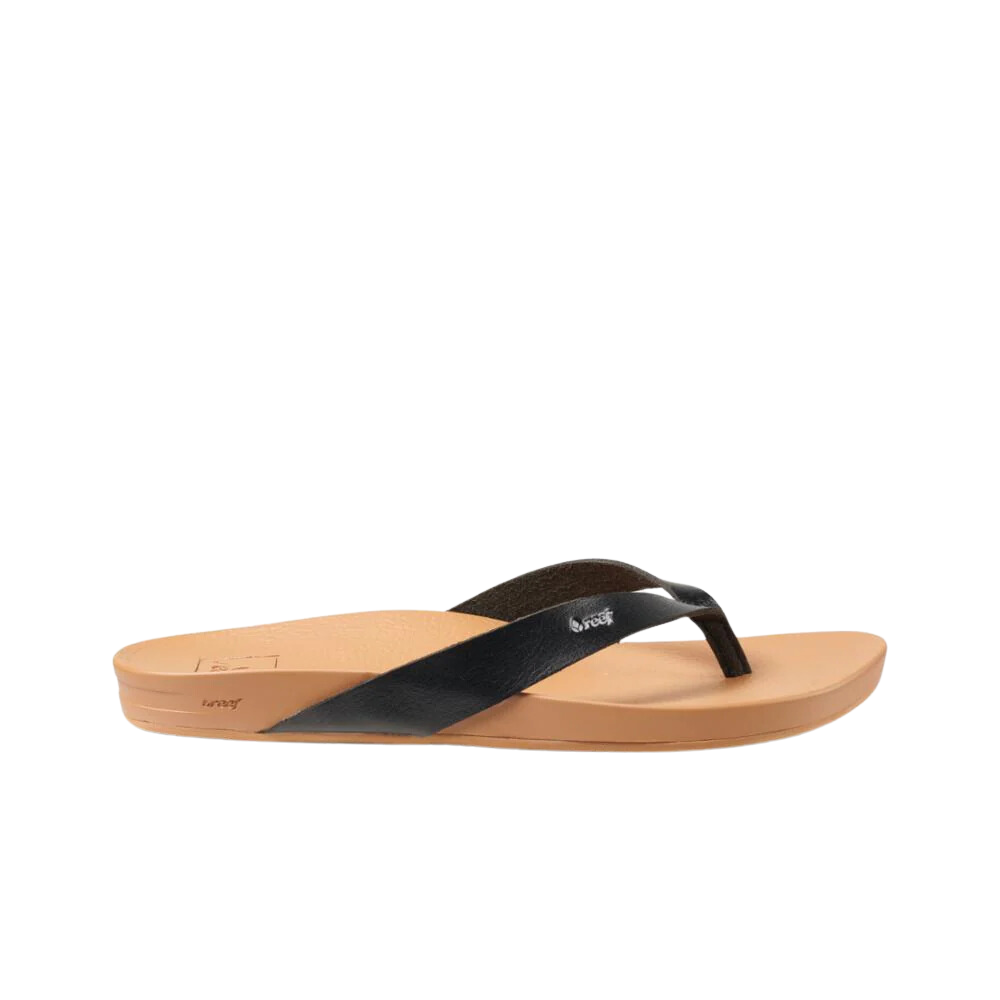 Reef Women CUSHION COURT - Negro/Natural