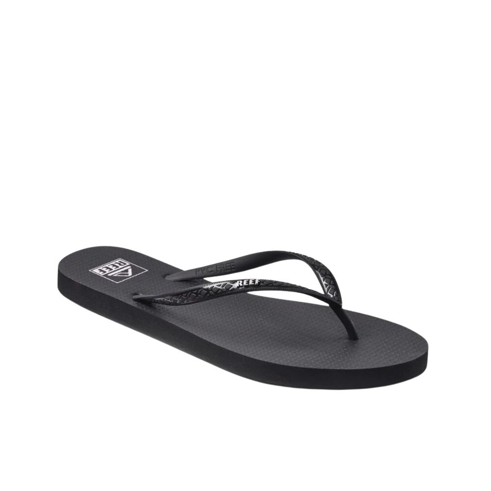 Reef Womens Seaside Sandals - Black/White