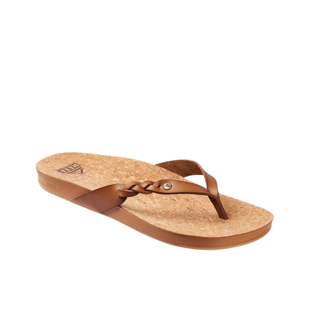 Sandales Reef Cushion Court Twist pour femme - Café