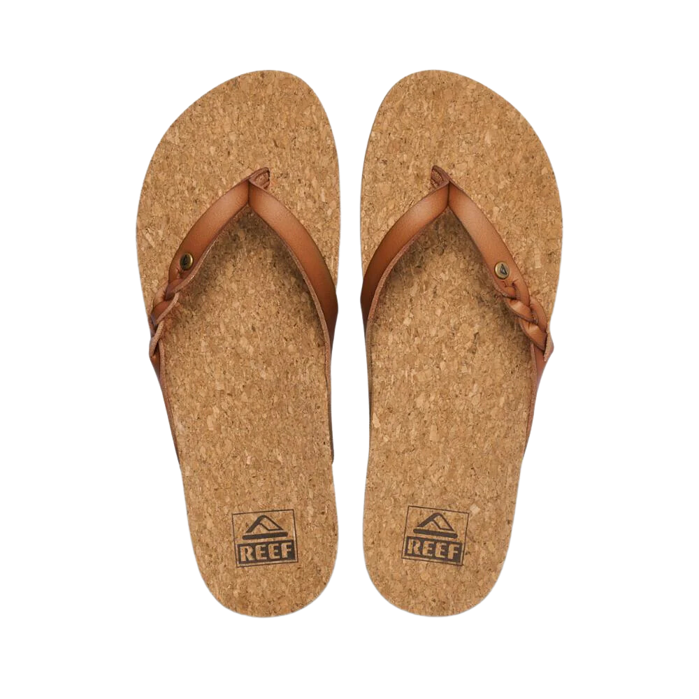 Sandales Reef Cushion Court Twist pour femme - Café
