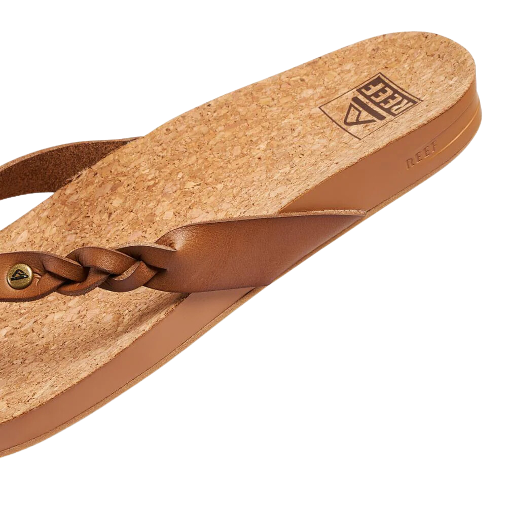 Sandales Reef Cushion Court Twist pour femme - Café