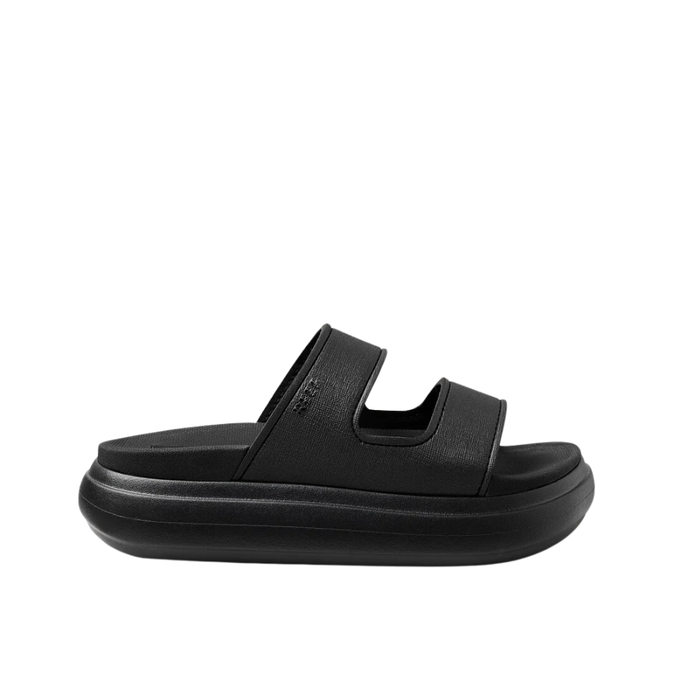 Sandalias Reef CUSHION BONDI 2 BAR para mujer - Negro/Negro