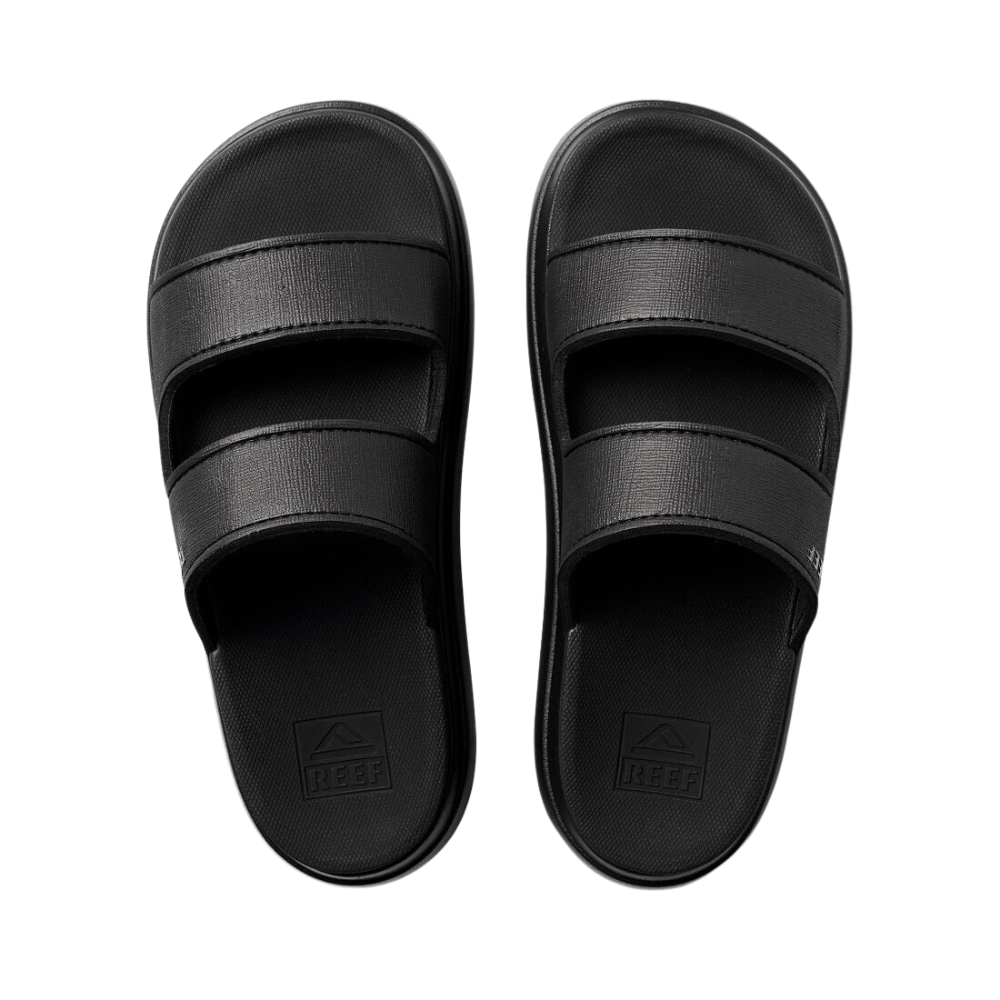 Sandalias Reef CUSHION BONDI 2 BAR para mujer - Negro/Negro