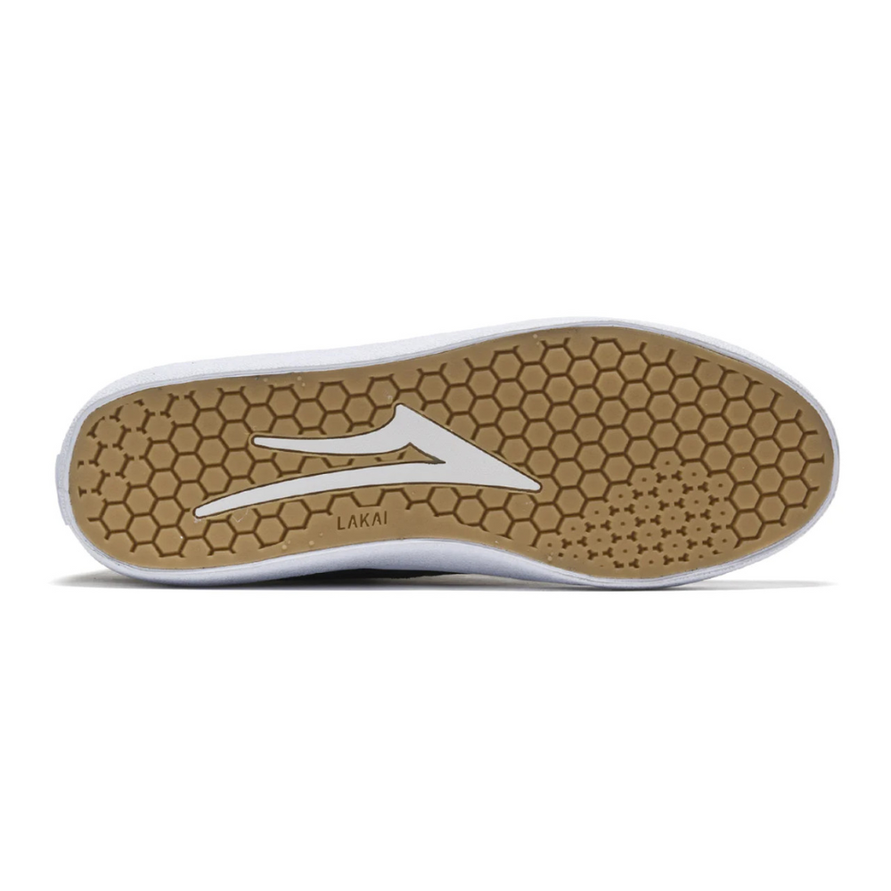 Lakai Men's Essex Shoes - Black/White Suede