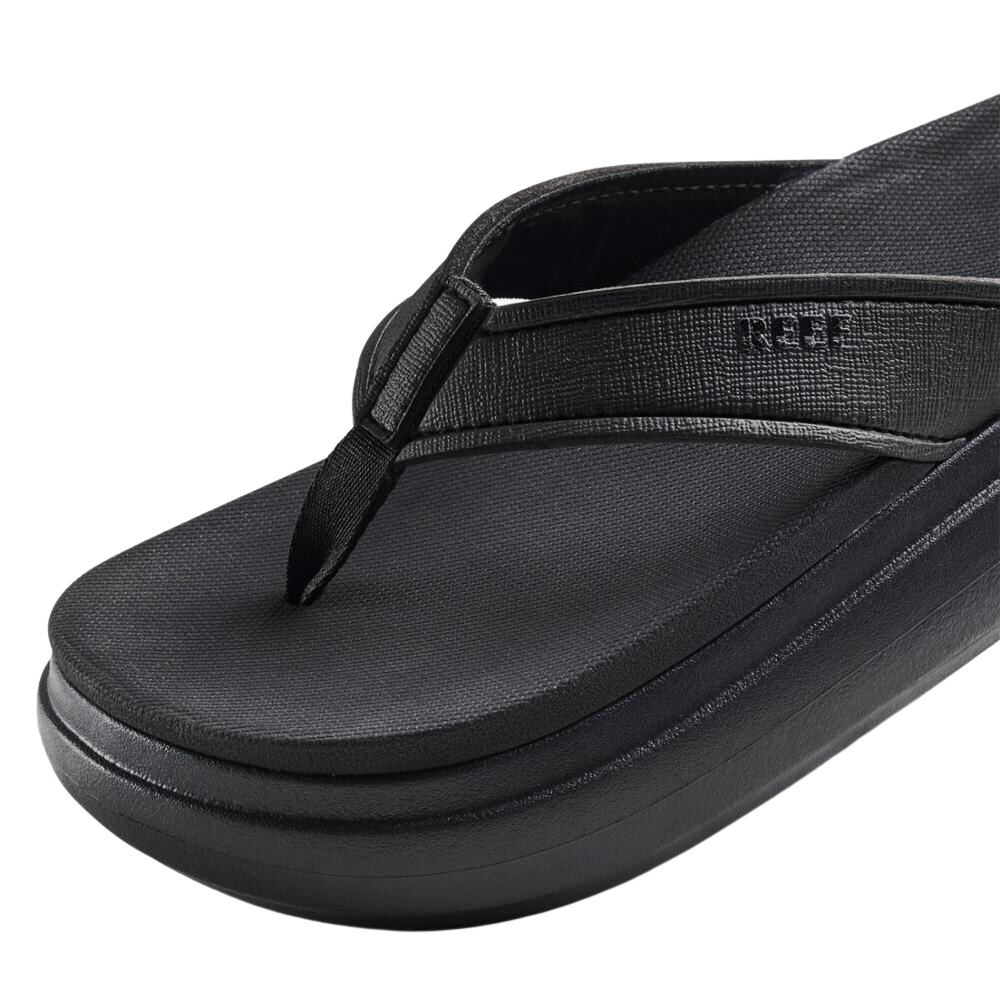 Sandales Reef Cushion Bondi pour femme, noir/noir