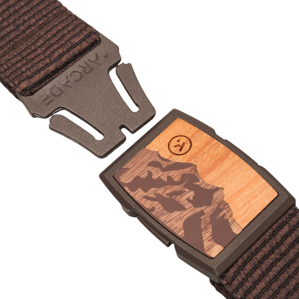 Ceinture Arcade Woody - Noyer Bruyère