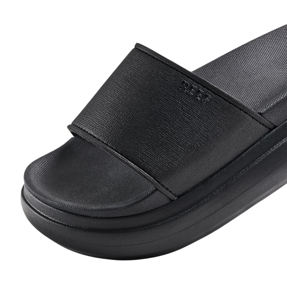 Sandalias Reef CUSHION BONDI BAY para mujer, color negro/negro